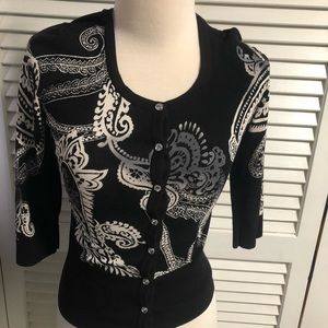 White House black market size xs button up coverup